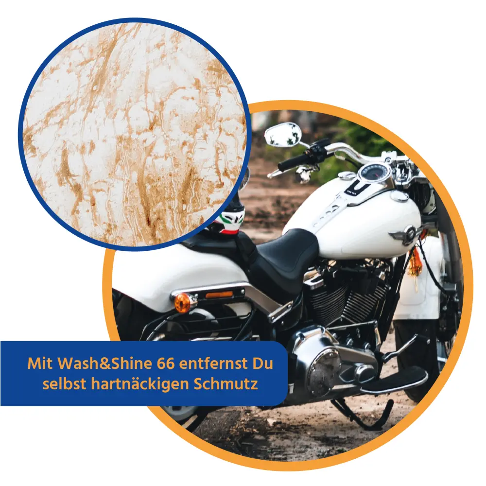 Wash & Shine BIKE - Wasserloser Schnellreiniger - 0,5 Liter